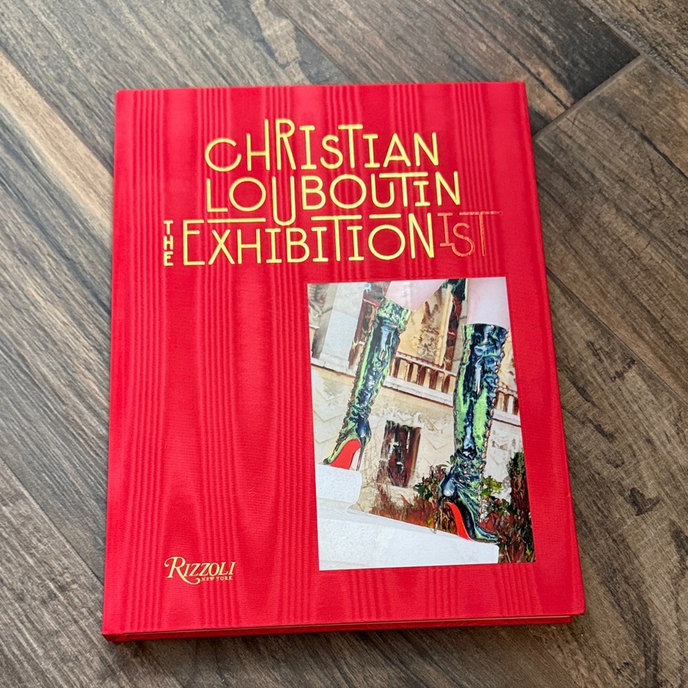Rizzoli Red Christian Louboutin Exhibitionist Book